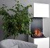 Beethoven Glow Fire Hybrid Fireplace