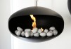 24 Grey ceramic pebbles