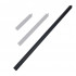 Ottawa/Halifax ceiling pole 100 cm - Black