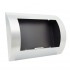 Ocean - Bioethanol wall fireplace in steel with a length of 60 cm