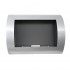 Ocean - Bioethanol wall fireplace in steel with a length of 60 cm