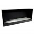 One-sided built-in fireplace insert 