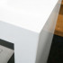 ScandiFlames Lansing L - White Bioethanol Fireplace