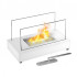Lambeth White - Small Tabletop Bio Fireplace