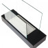 Black freestanding tabletop sized bio fireplace