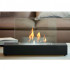 Black freestanding tabletop sized bio fireplace