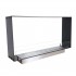 Foco Two 1000 Slim - Slim built-in tunnel bioethanol fireplace