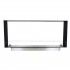 Foco Two 1200 Slim – modern built-in tunnel bioethanol fireplace with tempered glass panels