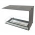 Foco Room Divider 800 - 80 cm wide room divider bioethanol fireplace