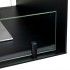 Foco Room Divider 1000 bioethanol fireplace with three-sided flame view.