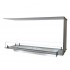 Foco Room Divider 1000 bioethanol fireplace with three-sided flame view.