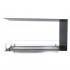 Foco Room Divider 1000 bioethanol fireplace with three-sided flame view.