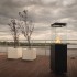 Lighthouse Terrace gas heat fireplace