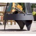 Kuwait garden fireplace 