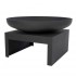 Kotka industrial Dark Firepit - 80 cm