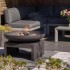 Kotka industrial Dark Firepit - 80 cm