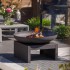Kotka industrial Dark Firepit - 80 cm