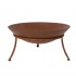 Tulsa corten steel firepit