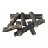 8 Ceramic, decorative wood-look logs