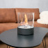 Southwark Black - Round tabletop Bioethanol fireplace