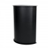 Carson - Small black bioethanol fireplace in wood stove style