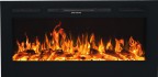 Merseyside Black Electric Fireplace