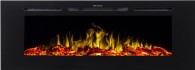 Merseyside Black Electric Fireplace
