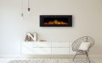 Merseyside Black Electric Fireplace