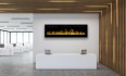 Merseyside Black Electric Fireplace