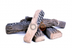 5 Decorative, ceramic wooden logs