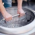 Solo Stove's Yukon fire pit handle in stainless steel