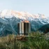 Bonfire + Stand 2.0 Smokeless Firepit of Stainless Steel for outdoor use