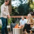 Bonfire + Stand 2.0 Smokeless Firepit of Stainless Steel for outdoor use