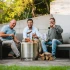 Bonfire + Stand 2.0 Smokeless Firepit of Stainless Steel for outdoor use