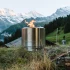 Bonfire + Stand 2.0 Smokeless Firepit of Stainless Steel for outdoor use