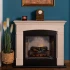  Helmi Beige Electric Fireplace