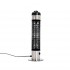 Silver under table patio heater