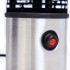 Silver under table patio heater