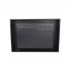 Nebraska Black square wall-mounted bioethanol fireplace