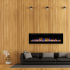 Merseyside Black Electric Fireplace