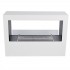 ScandiFlames Lansing L - White Bioethanol Fireplace