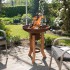 Woody Firepit in Corten Steel